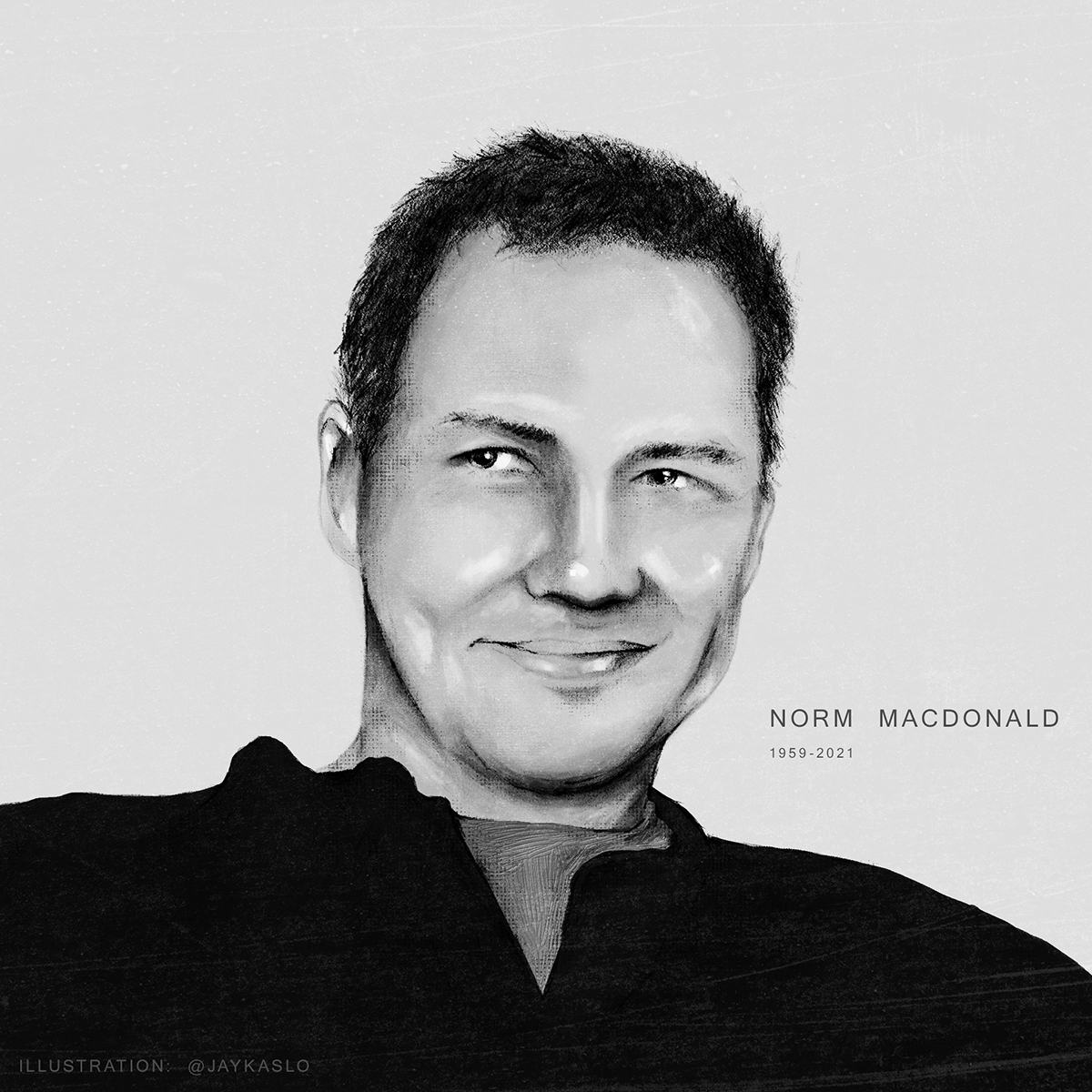 Norm Macdonald portrait